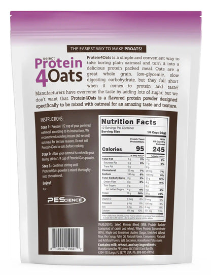 Protein4Oats Protein for Oatmeal