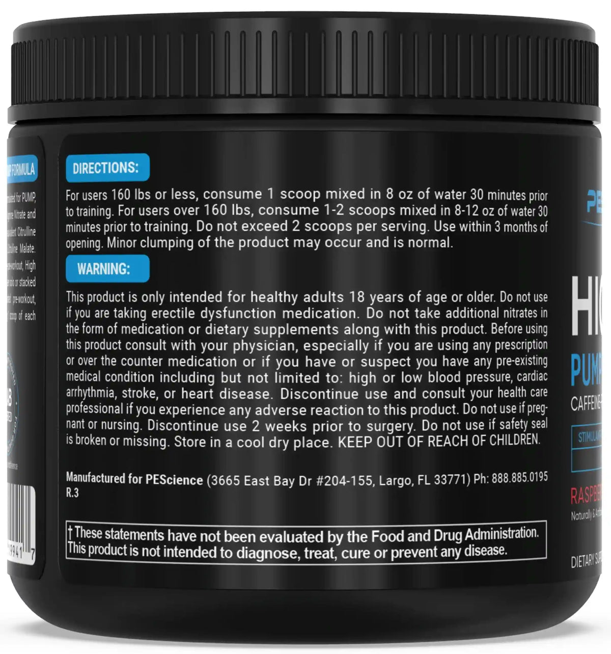 High Volume Stim-Free Pre-Workout