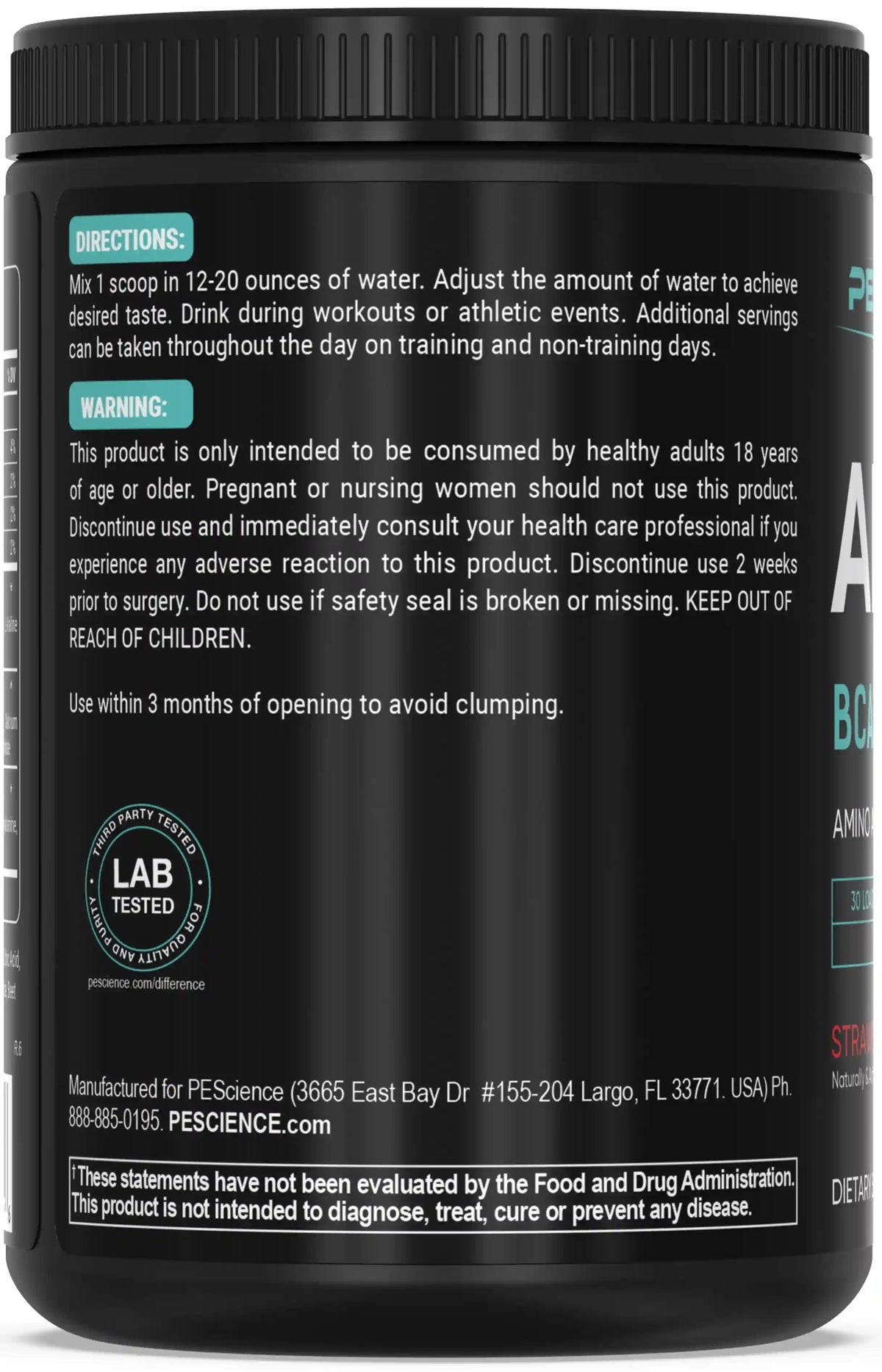 Amino IV BCAAs + EAAs