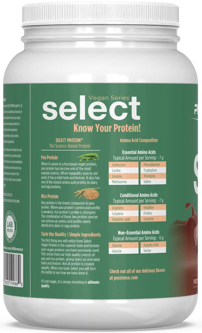 Select Vegan Protein