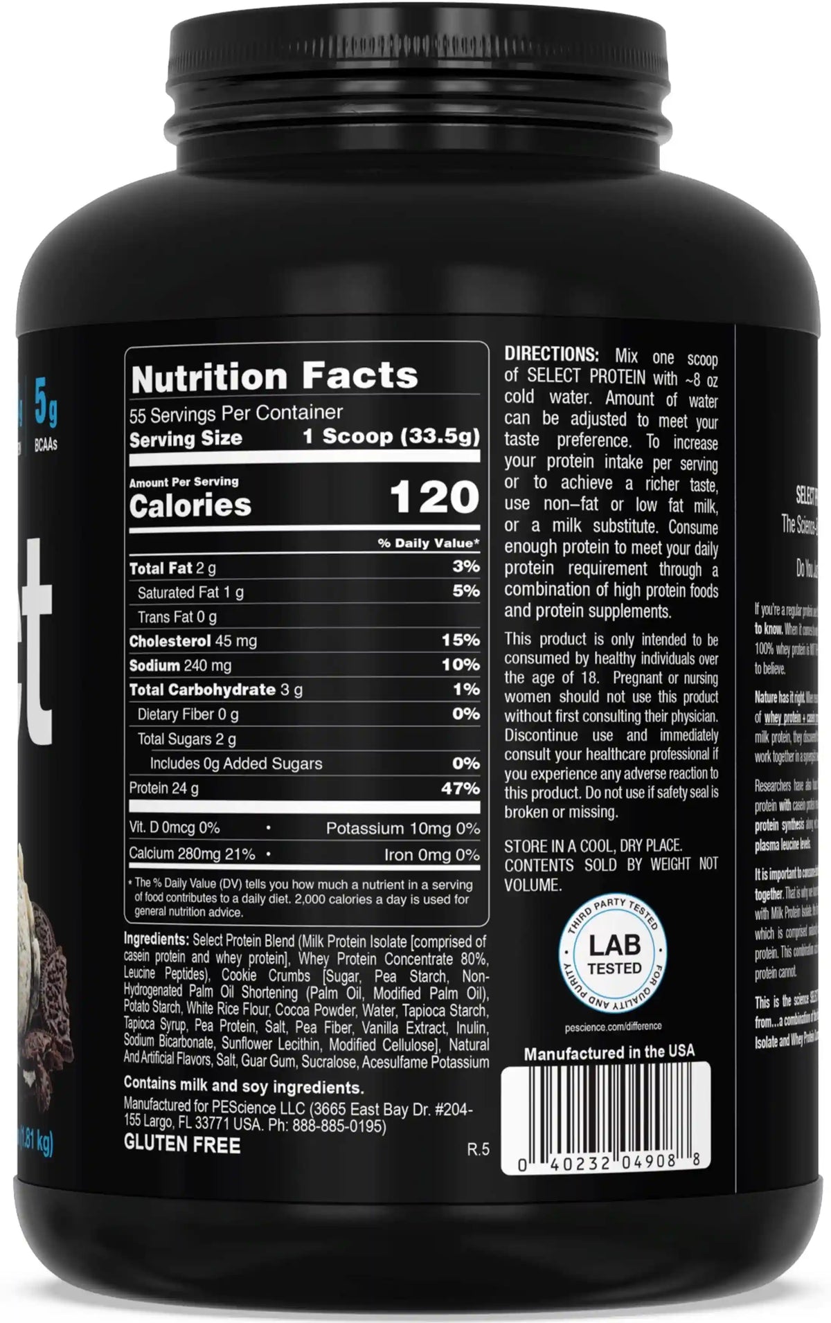 Select Protein Powder